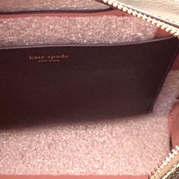 Kate Spade Eva Small Satchel Ash Metallic - Picture 8 of 13